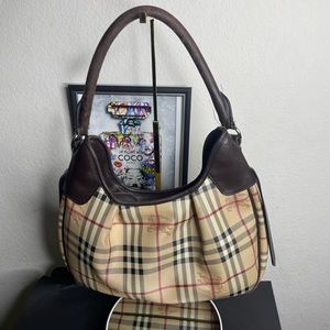Authentic Burberry hobo style